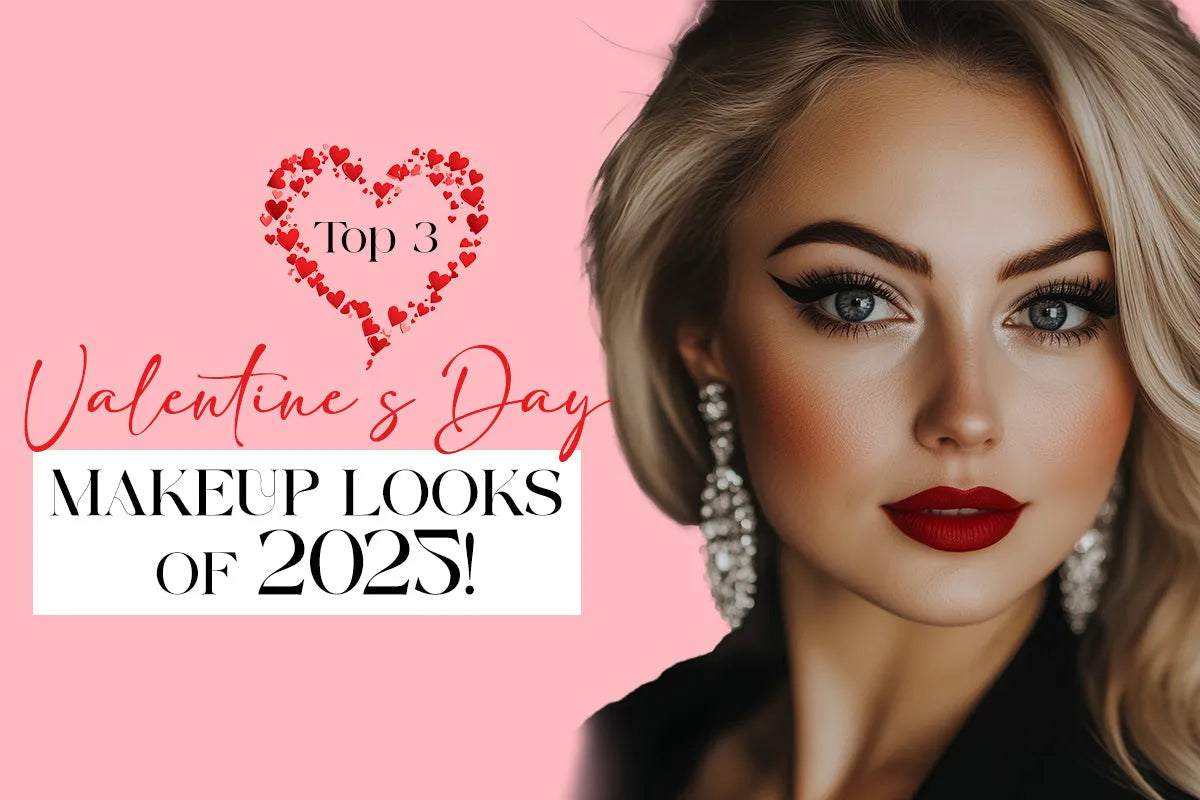 Top 3 Valentine’s Day Makeup Looks of 2025!