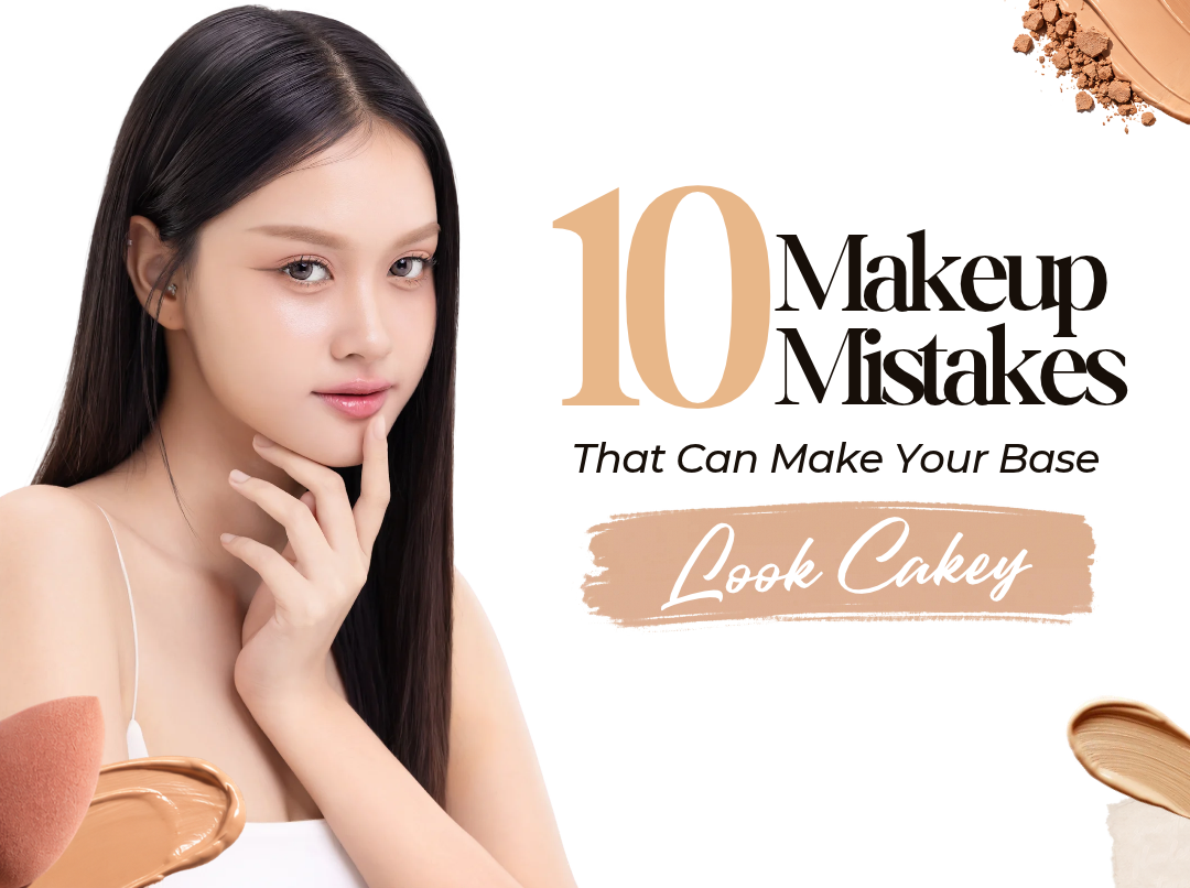 10 Makeup Mistakes That Can Make Your Base Look Cakey