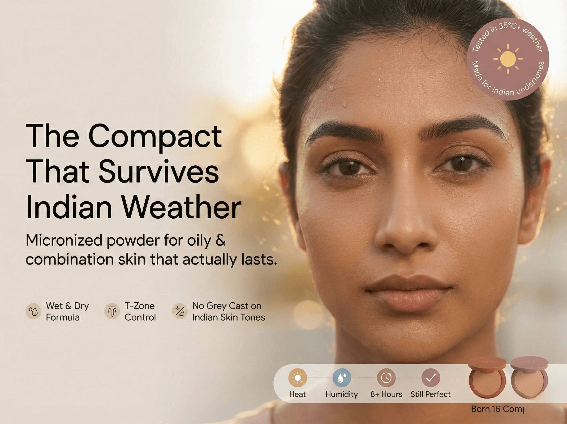 Best Compact Powders for Oily Skin in India (2026 Reviews) – BORN16
