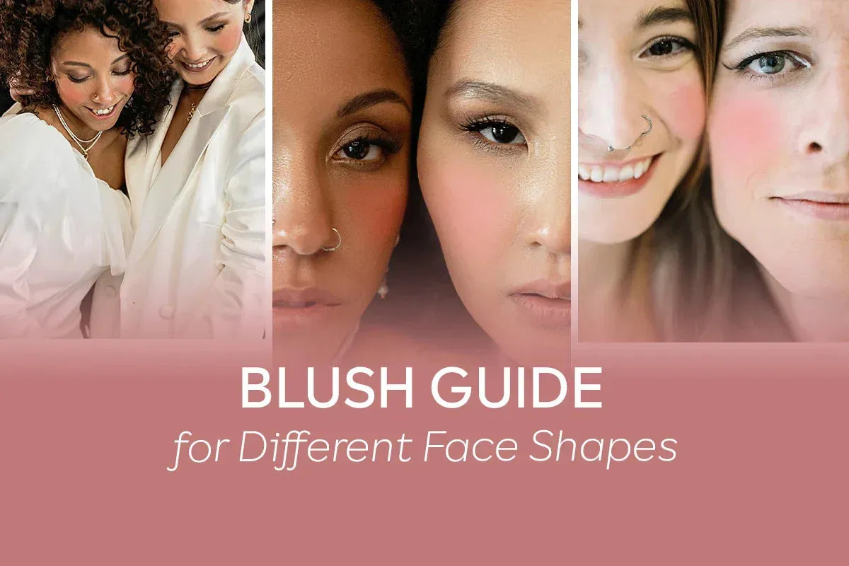 Blush Guide for Different Face Shapes