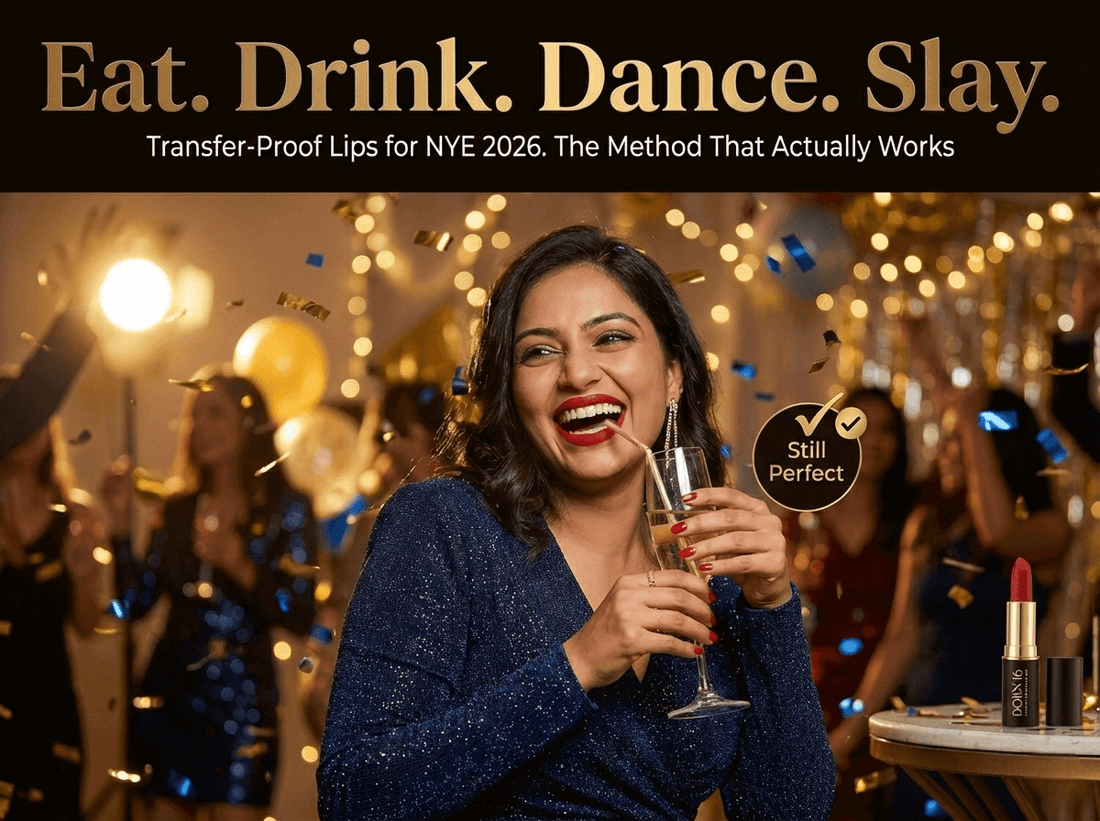 Transfer-Proof Lip for NYE: Eat, Drink, Still Slay