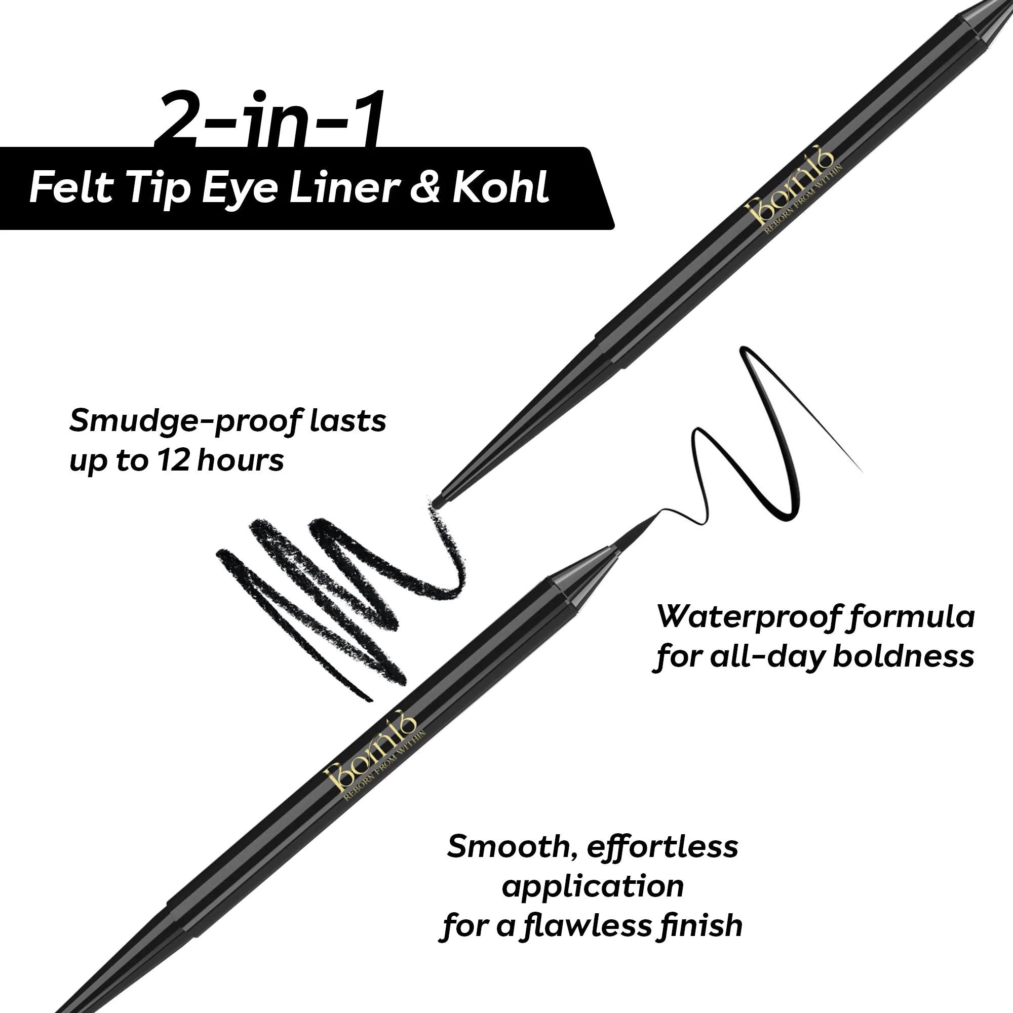Best eyeliner for precise lines and smudge-proof wear