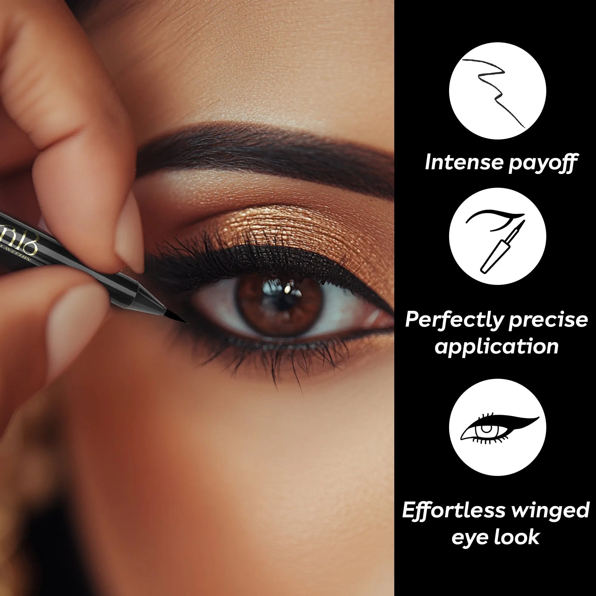 Stroke of Midnight Sketch Felt Tip + Kohl Dual Eyeliner