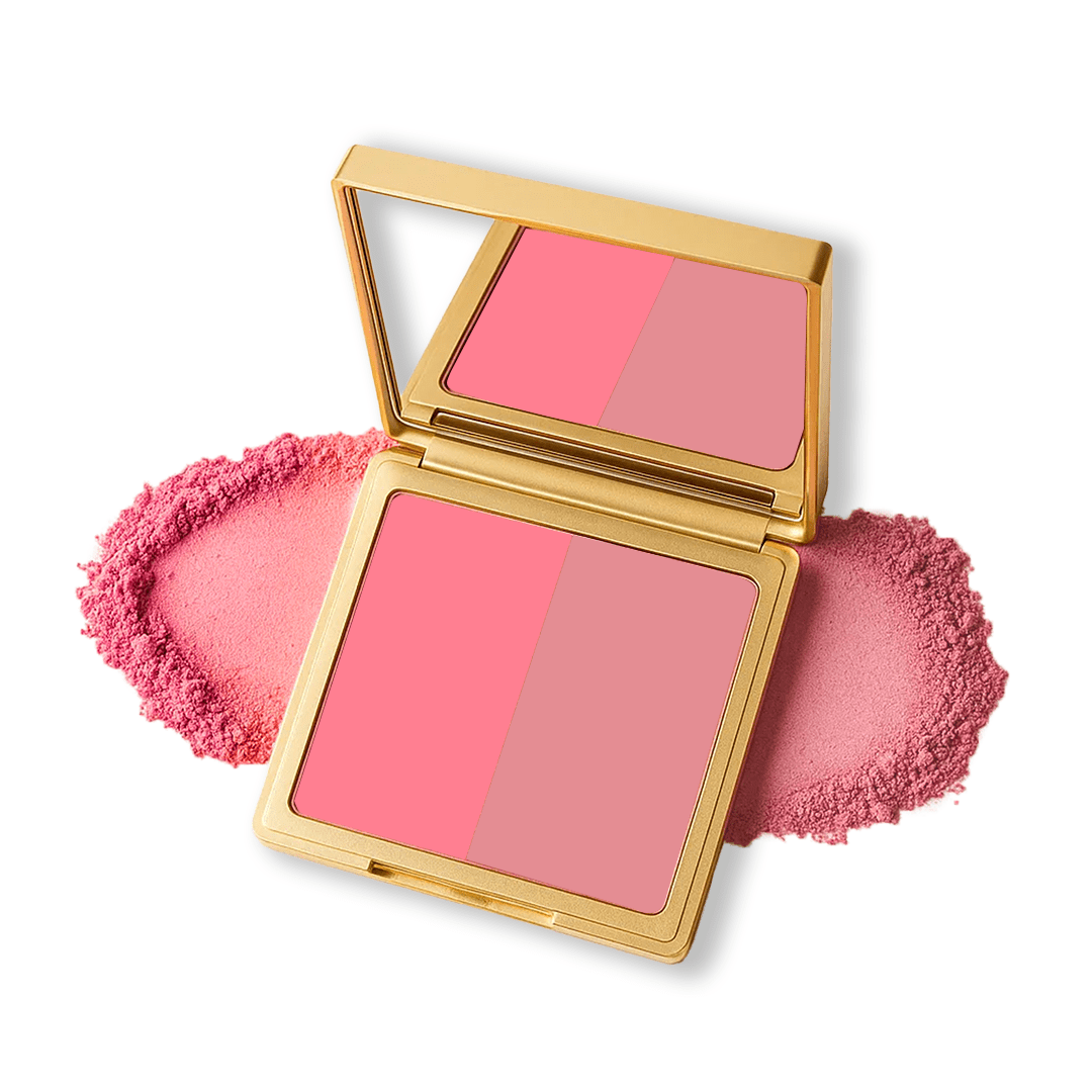 Born16 Moon Duchess powder blush with soft matte finish
