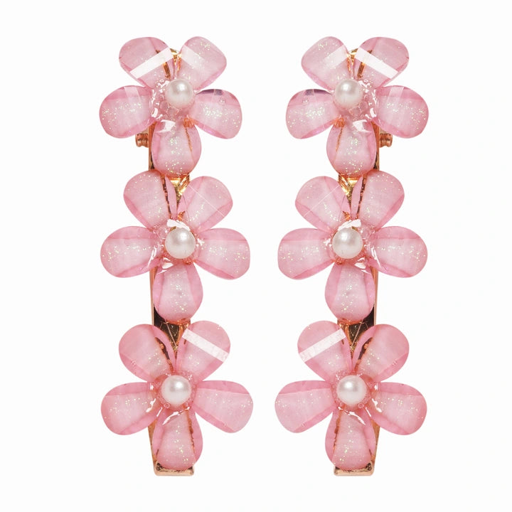 Crownlet: CZ Delicate Floral Stud Combo's