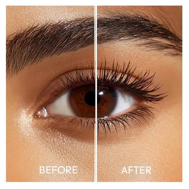 Mascara for eyes with volumizing and curl-lifting effect