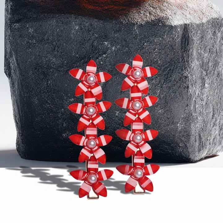 Crownlet Floral CZ Multicolor (Clip Combo's)