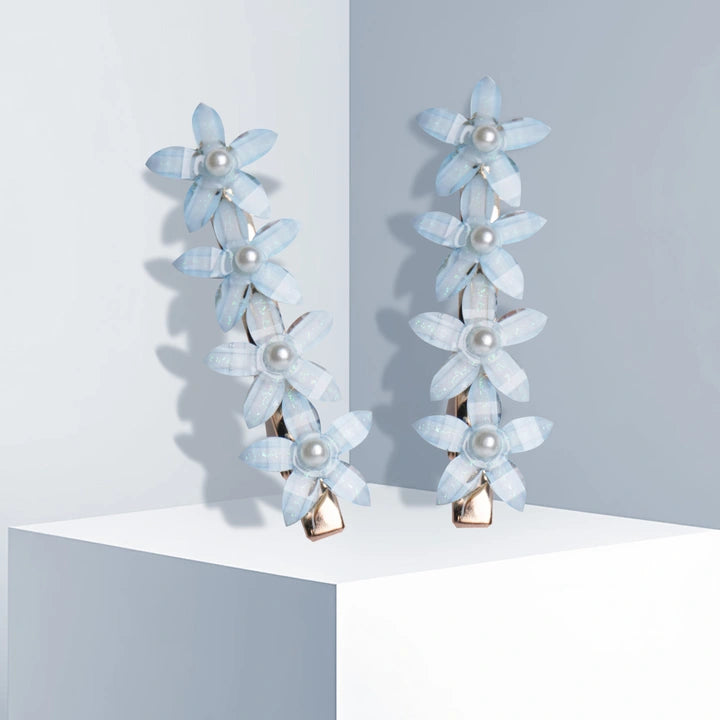 Crownlet Floral CZ Multicolor (Clip Combo's)