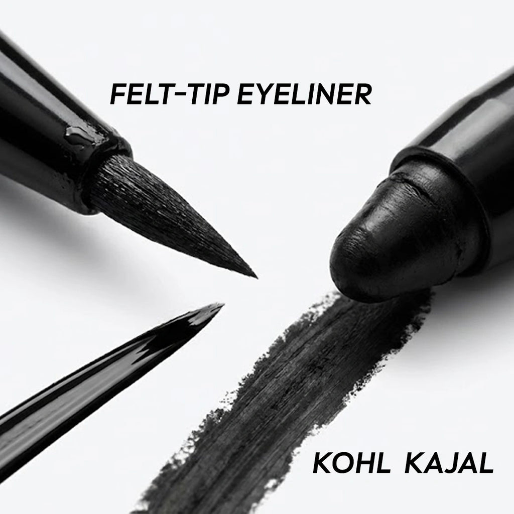 Stroke of Midnight Sketch Felt Tip + Kohl Dual Eyeliner