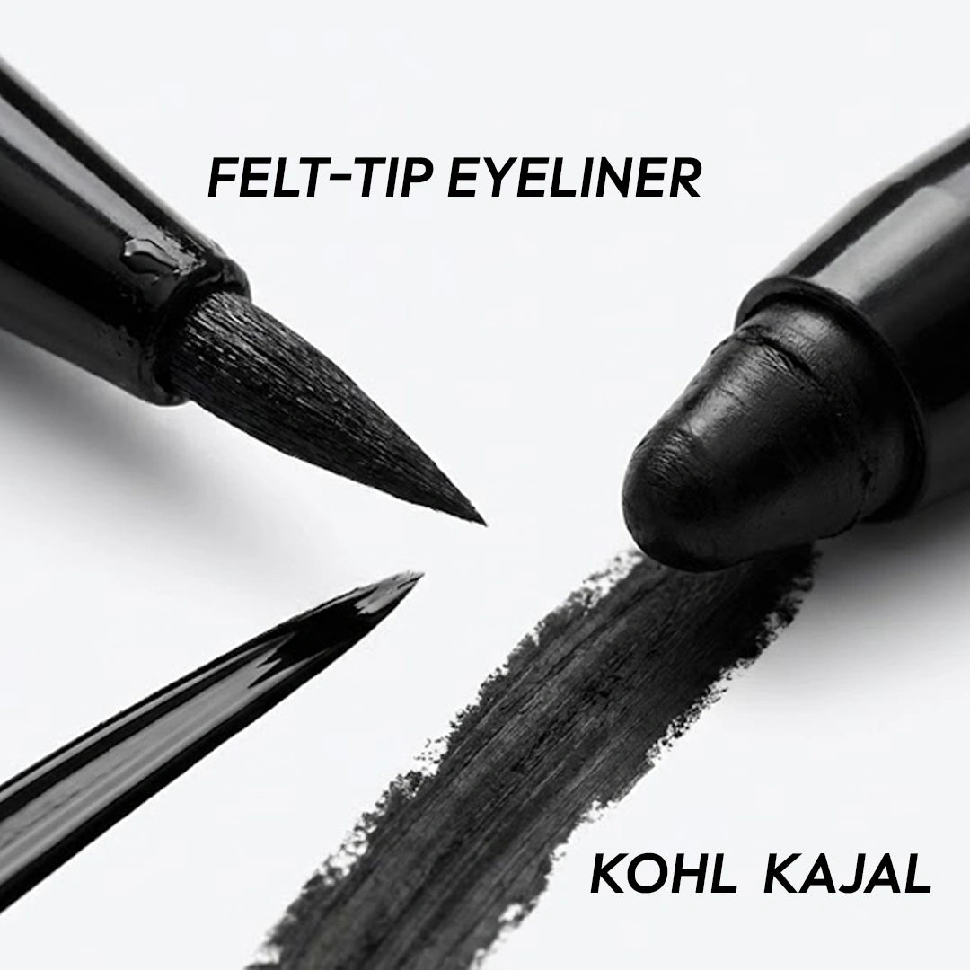 Stroke of Midnight Sketch Felt Tip + Kohl Dual Eyeliner