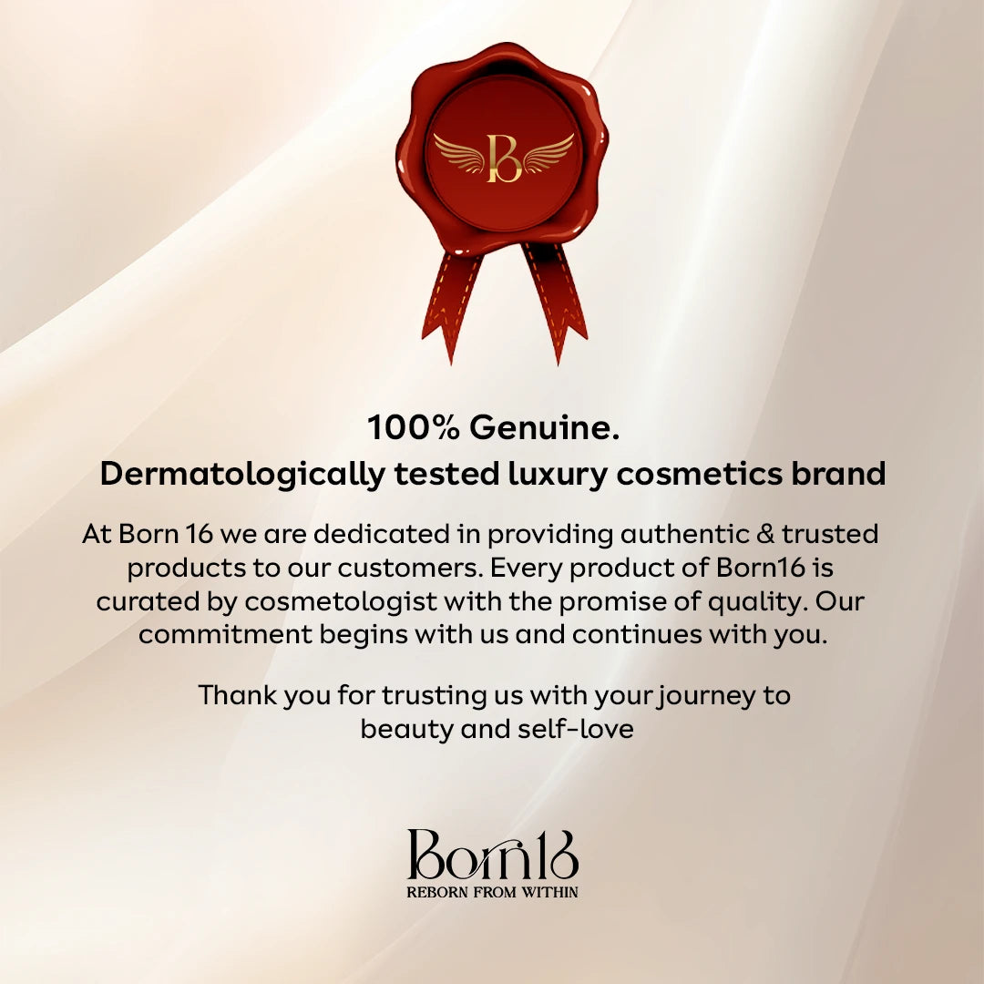 Dermatologically tested luxury consmetic brand