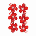 Crownlet: CZ Delicate Floral Stud Combo's