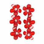 Crownlet: CZ Delicate Floral Stud Combo's