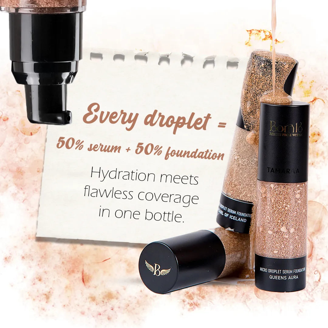 Lightweight foundation for oily skin with soft-matte finish