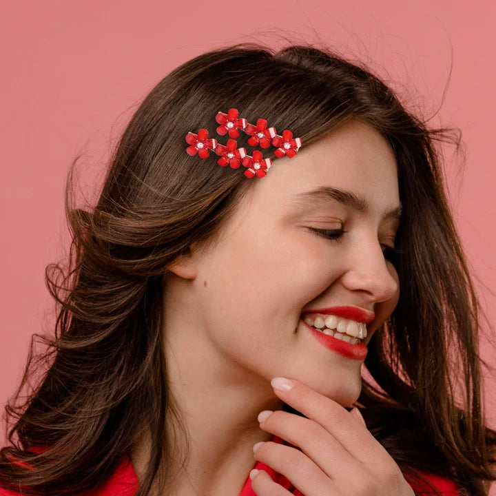 Crownlet: CZ Delicate Floral Stud Combo's