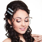 Crownlet Floral CZ Multicolor (Clip Combo's)