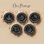 Velvet matte face powder 