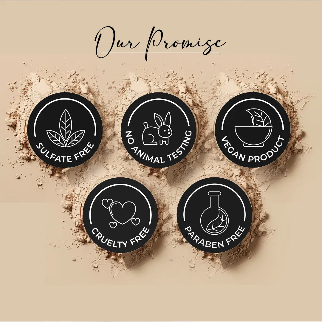 Velvet matte face powder 