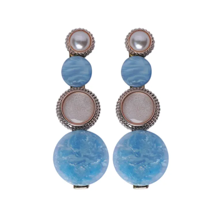 Crownlet: Multi Marble Pearl Clip Combo's