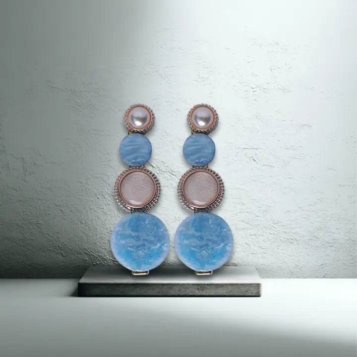 Crownlet: Multi Marble Pearl Clip Combo's