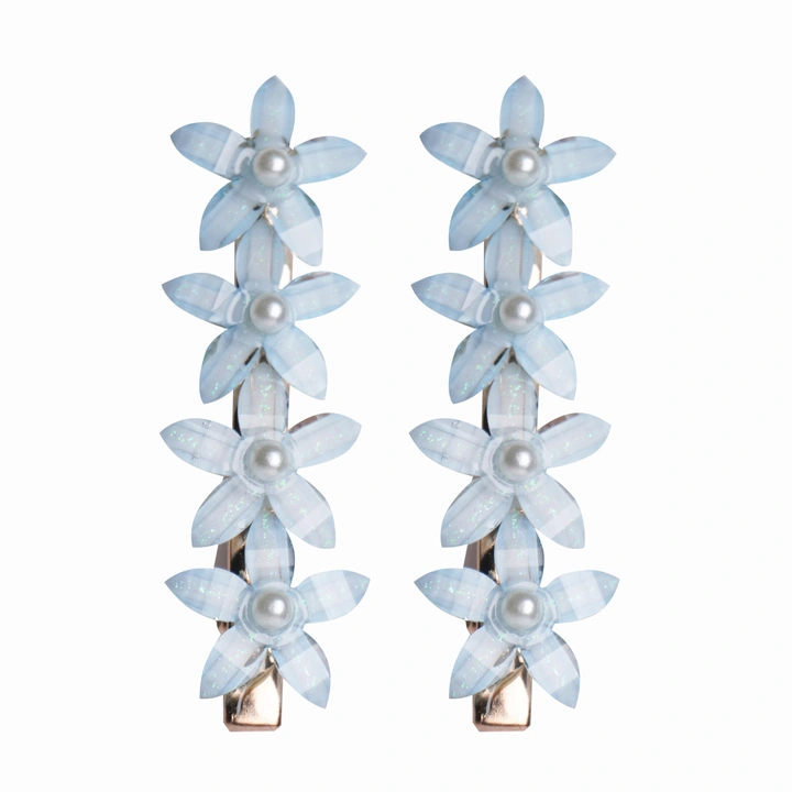 Crownlet Floral CZ Multicolor (Clip Combo's)