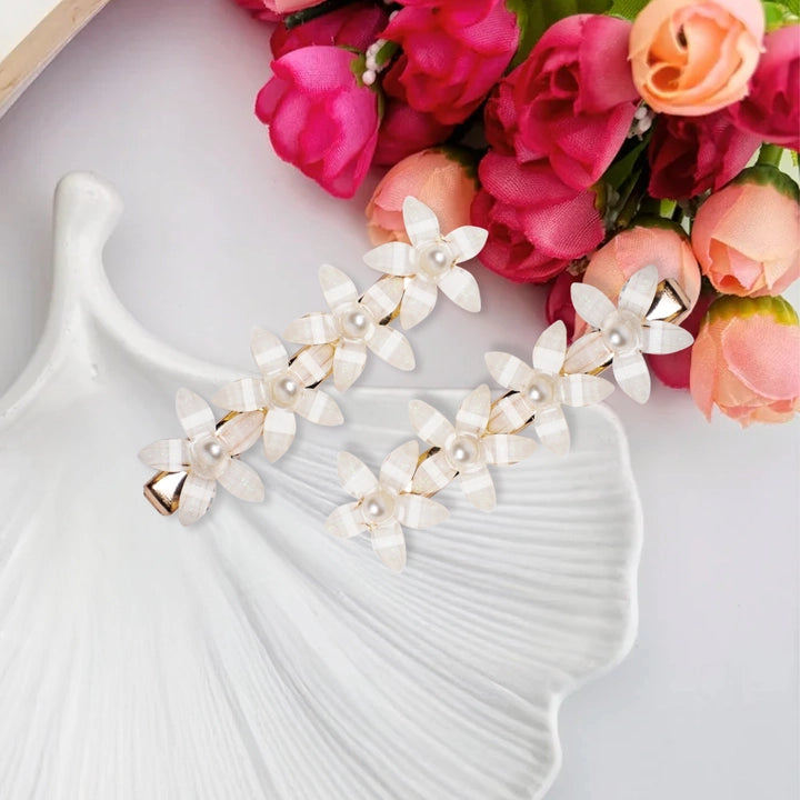 Crownlet Floral CZ Multicolor (Clip Combo's)