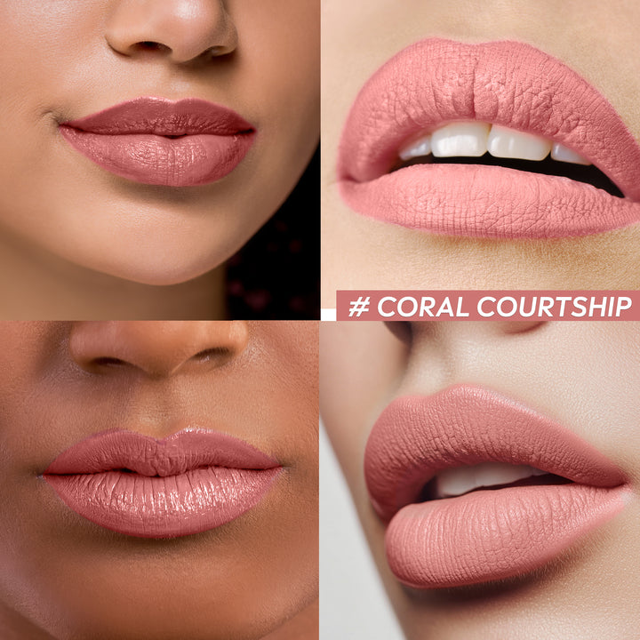Born16 lipcolor swatches for fair, medium, and dark complexions