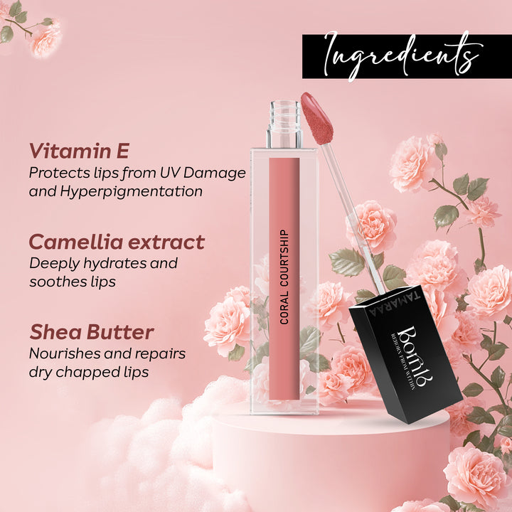 Lip color for medium skin tone – soft matte finish