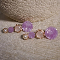 Crownlet: Multi Marble Pearl Clip