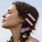 Crownlet Floral CZ Multicolor (Clip Combo's)