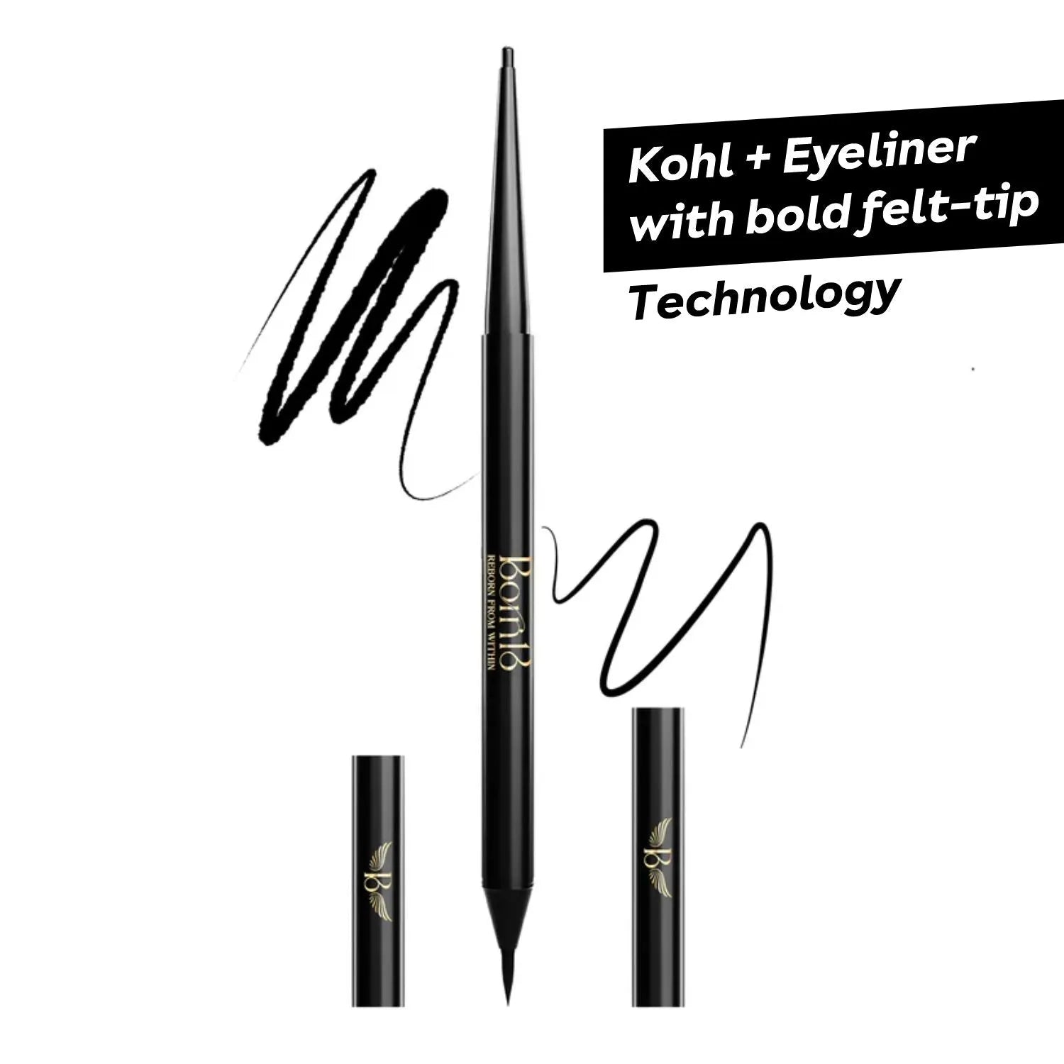 Tamaraa dual eye pencil and gel eyeliner for bold definition