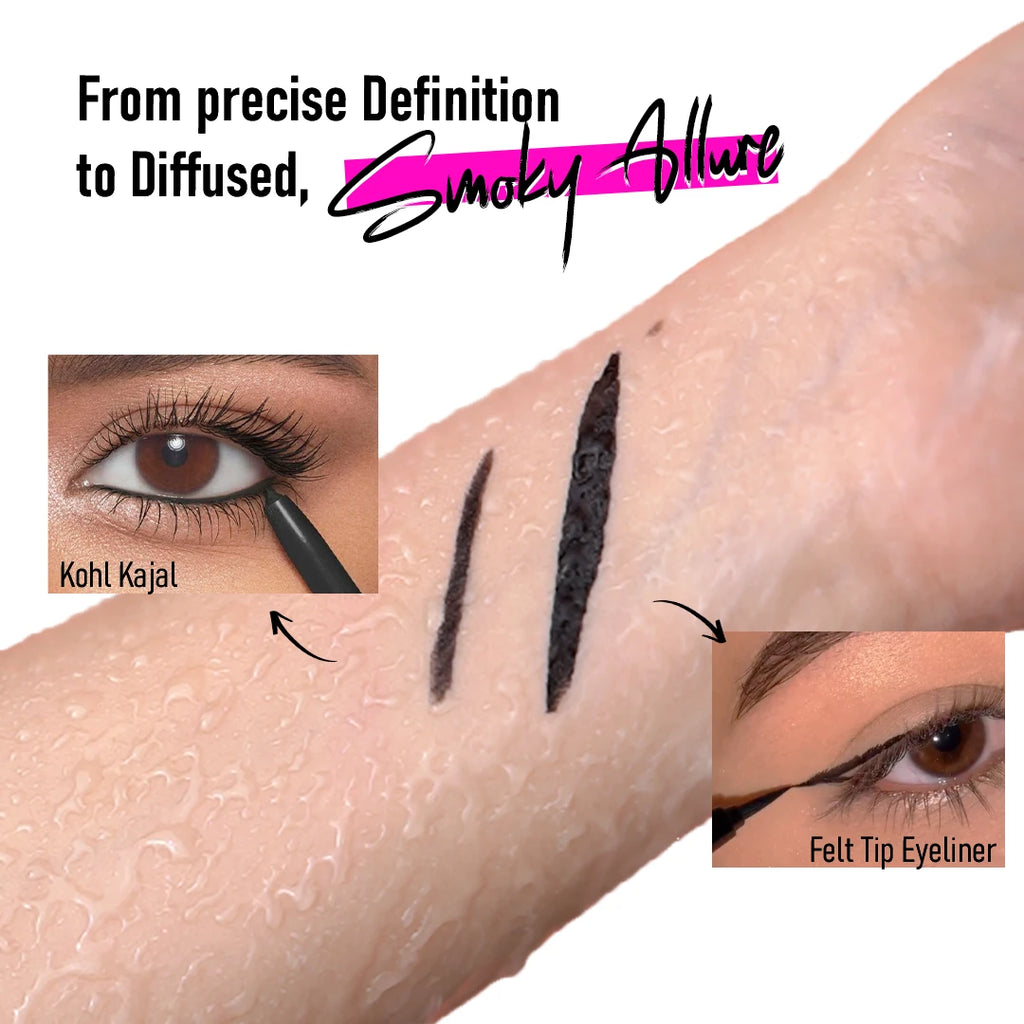 Lash Majesty Double Up Mascara + Kohl Dual Eyeliner (4 in 1 combo)