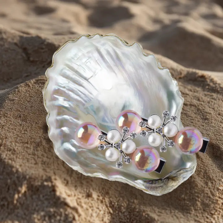 Crownlet: Multi-color + Galaxy Pearl Stud Combo's