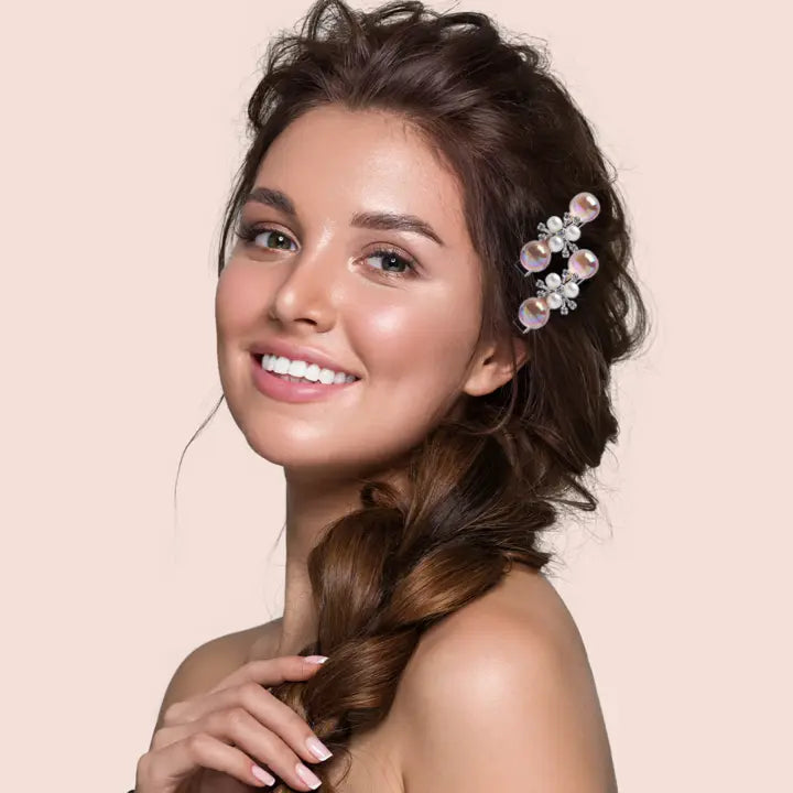 Crownlet: Multi-color + Galaxy Pearl Stud Combo's