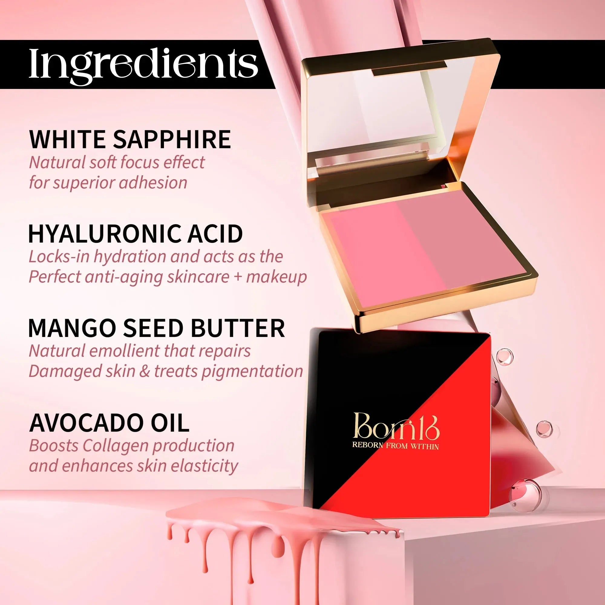 Dual powder blush 
