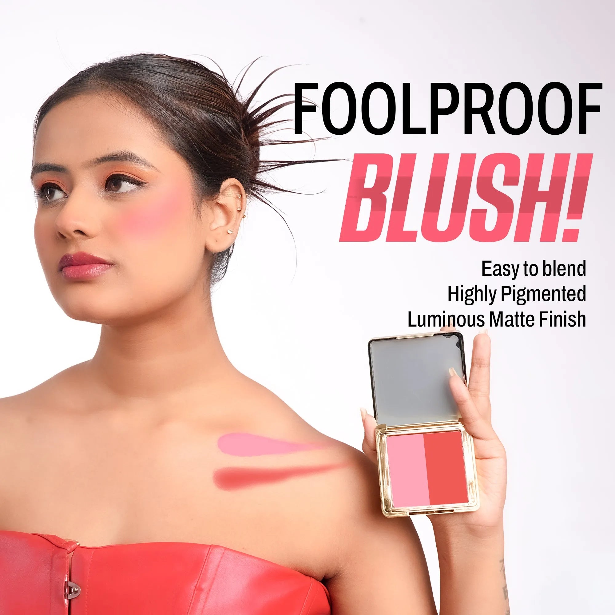 Tender Pink/ Dark Valentino