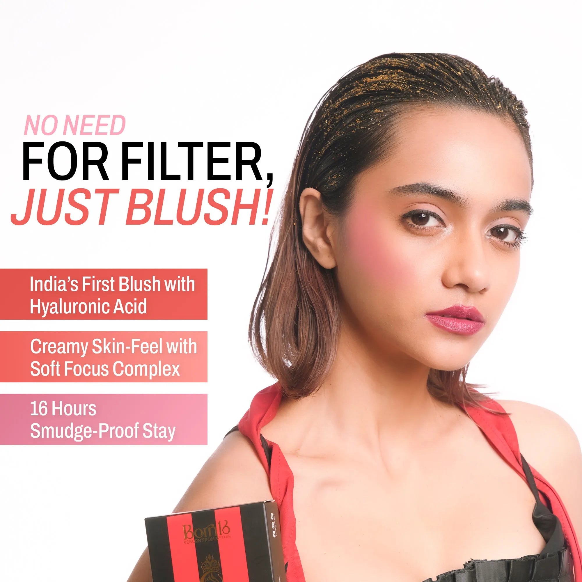 Tender Pink/ Dark Valentino