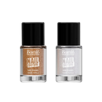 Nail Couture: Stardust Silver & Champagne Gold Combo!