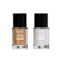 Nail Couture: Stardust Silver & Champagne Gold Combo!