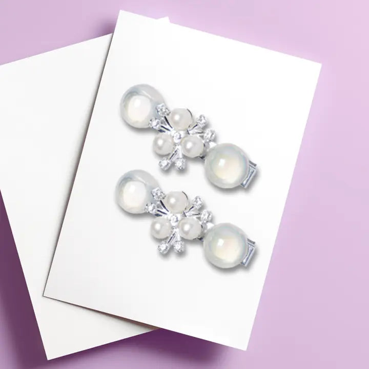 Crownlet: Multi-color + Galaxy Pearl Stud Combo's