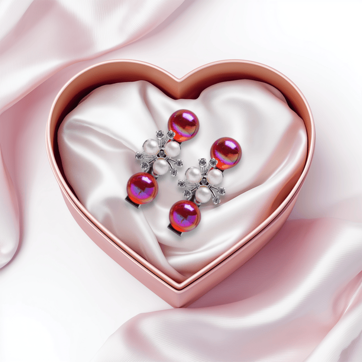 Crownlet: Multi-color + Galaxy Pearl Stud Combo's