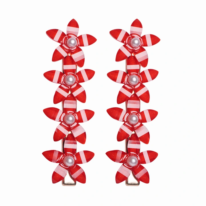 Crownlet Floral CZ Multicolor (Clip Combo's)