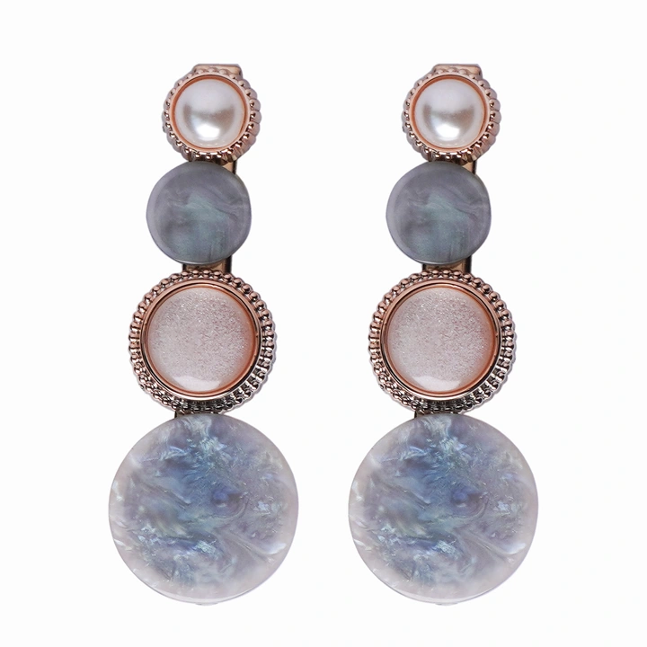 Crownlet: Multi Marble Pearl Clip Combo's