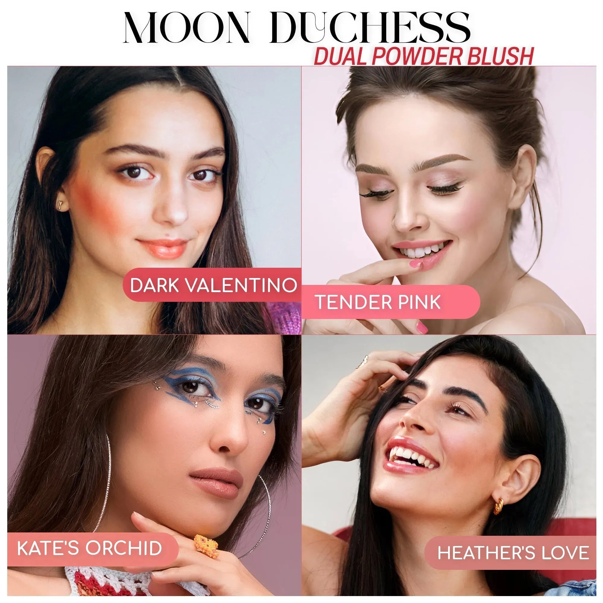 Tender Pink/ Dark Valentino