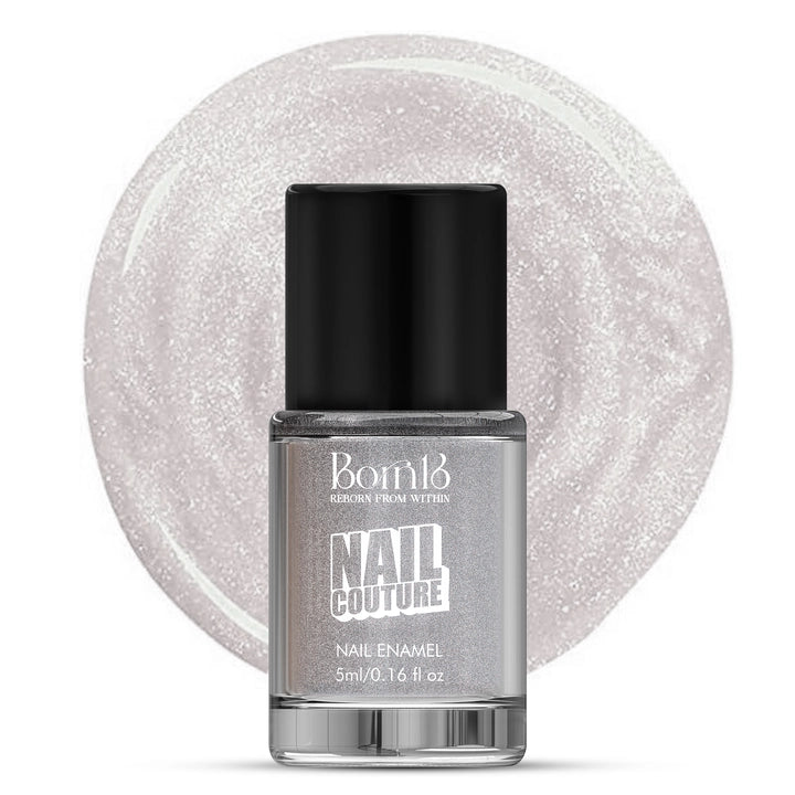 Nail Couture: Stardust Silver & Champagne Gold Combo!